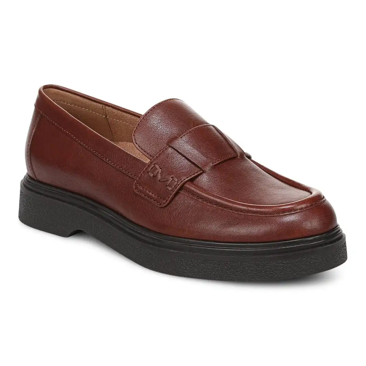 Dolores Loafer Hazelnut Snake Embossed Leather