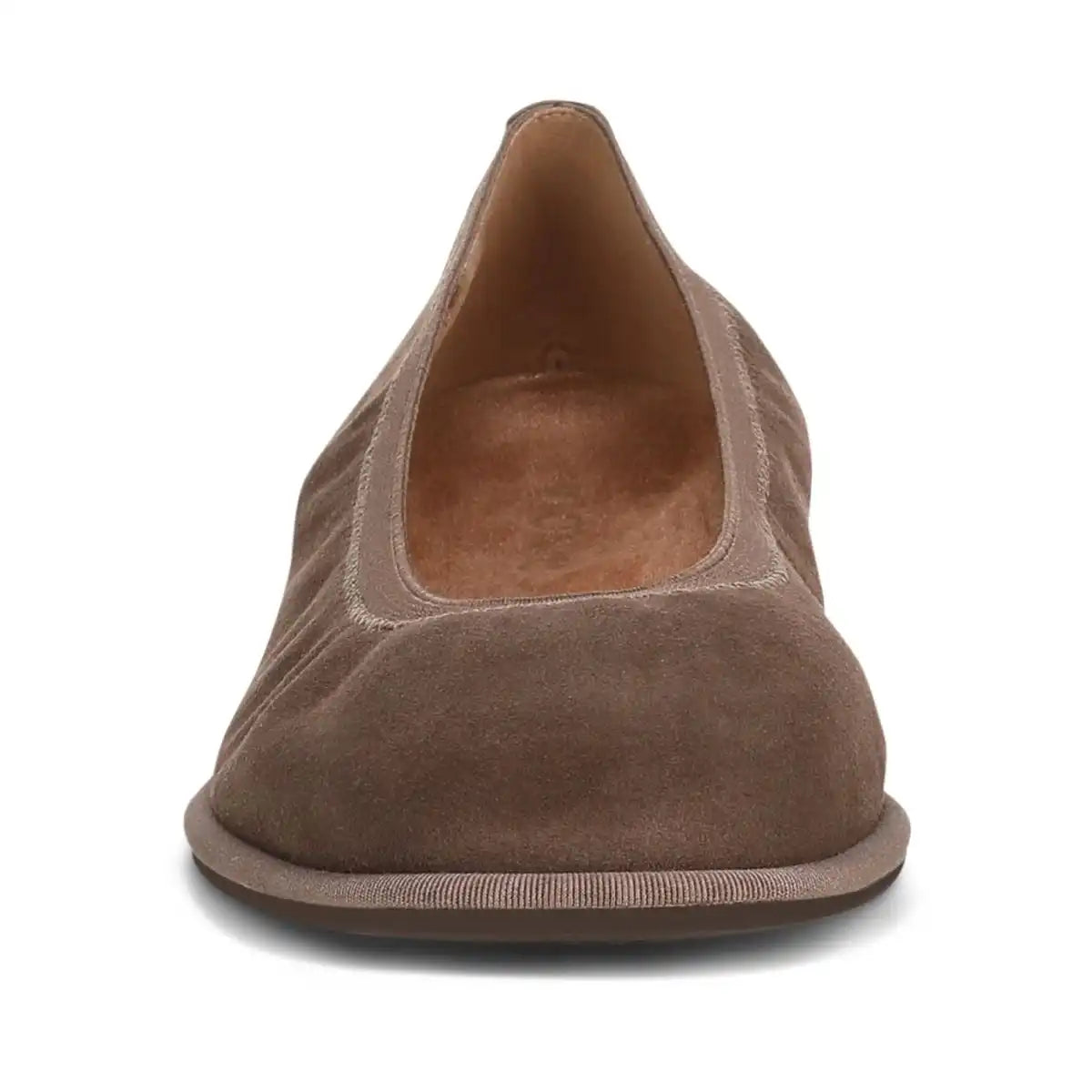 Caroll 2.0 Ballet Flat Grunge Grey Suede