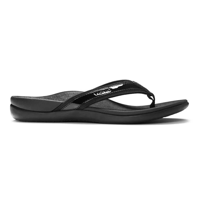 Tide II Toe Post Sandal Black